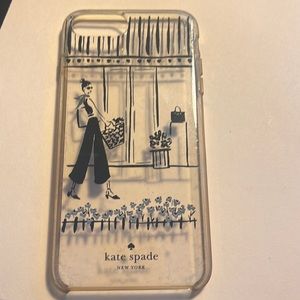 Kate Spade IPhone 6,7, 8 plus acrylic case